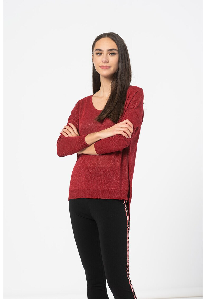 Zabaione Пуловер Lia с бяскав ефект - Pepit.bg