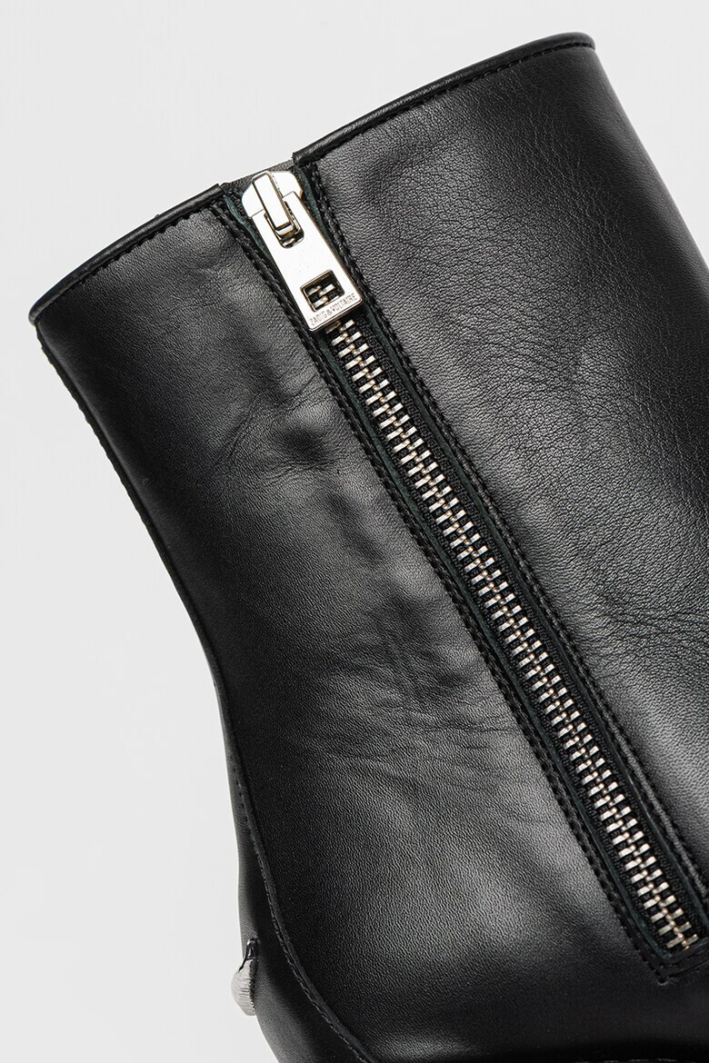 Zadig  Voltaire Заострени кожени боти - Pepit.bg