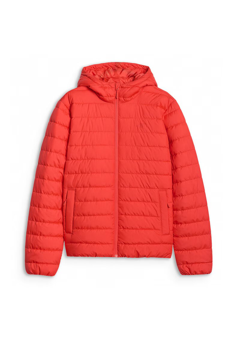 4F Мъжко подплатено яке червено - синтетичен пълнеж - Multi Active Outdoor - сезон AW25
