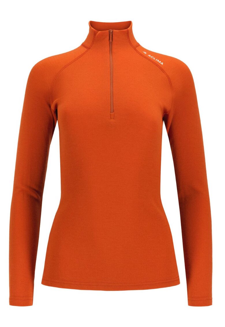 Aclima Дамска мериносова блуза WarmWool Mockneck