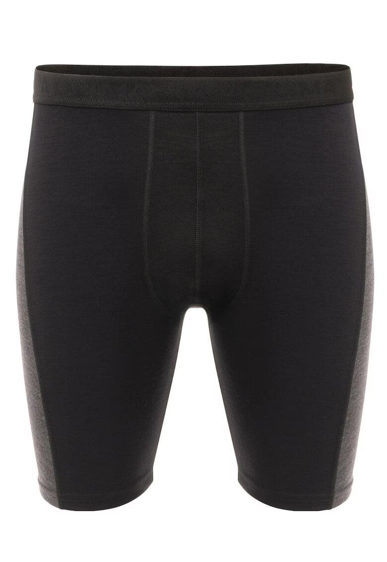 Aclima Мъжки къси панталони WarmWool V2 - Черен/Сив