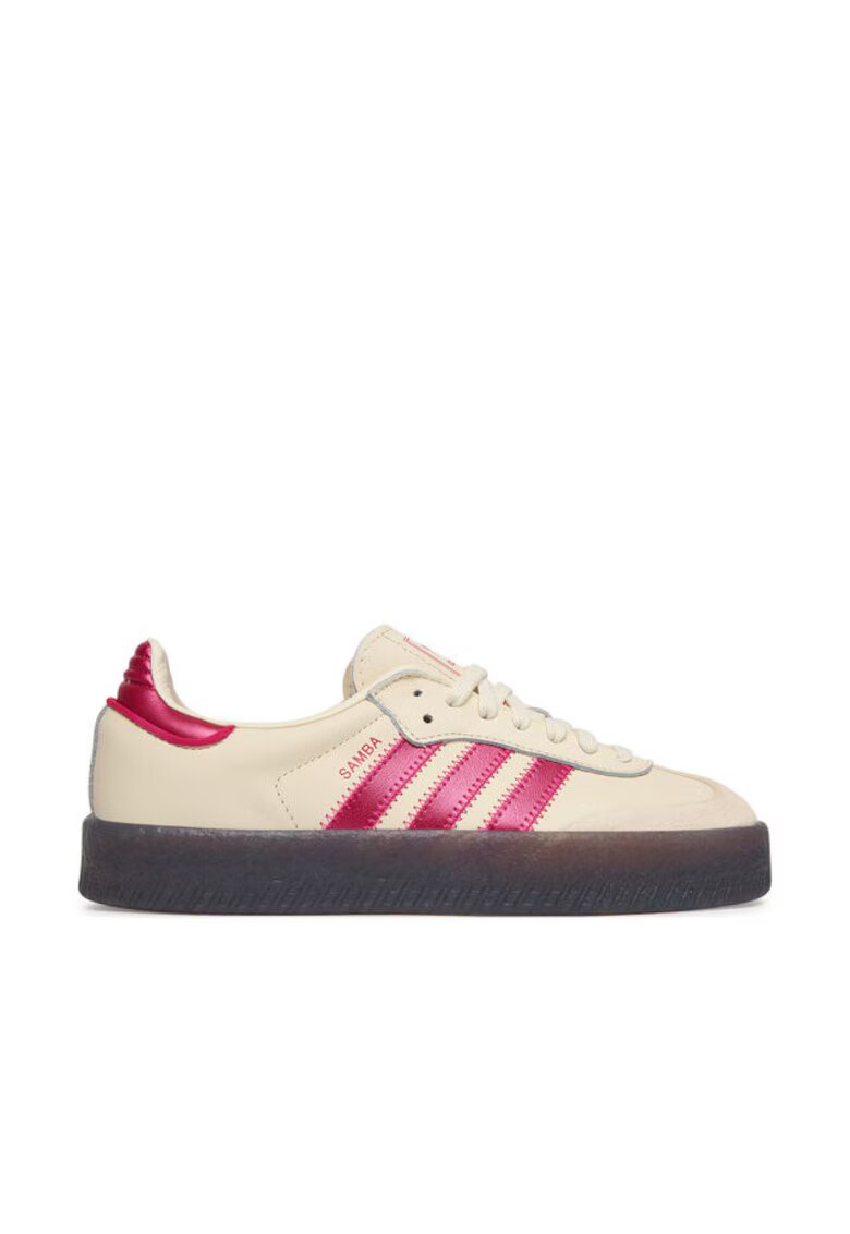 adidas Дамски кецове - естествена кожа - бежови - качествен комплект