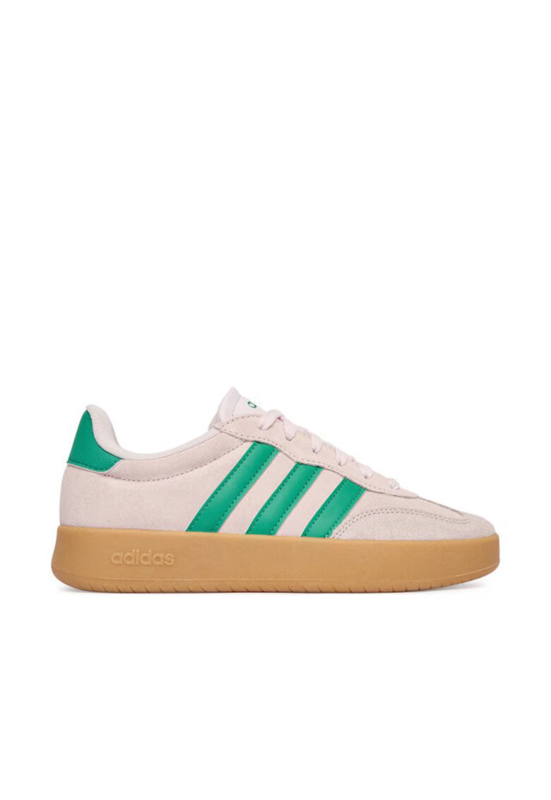 adidas Дамски кецове - естествена кожа - розови - модерен дизайн