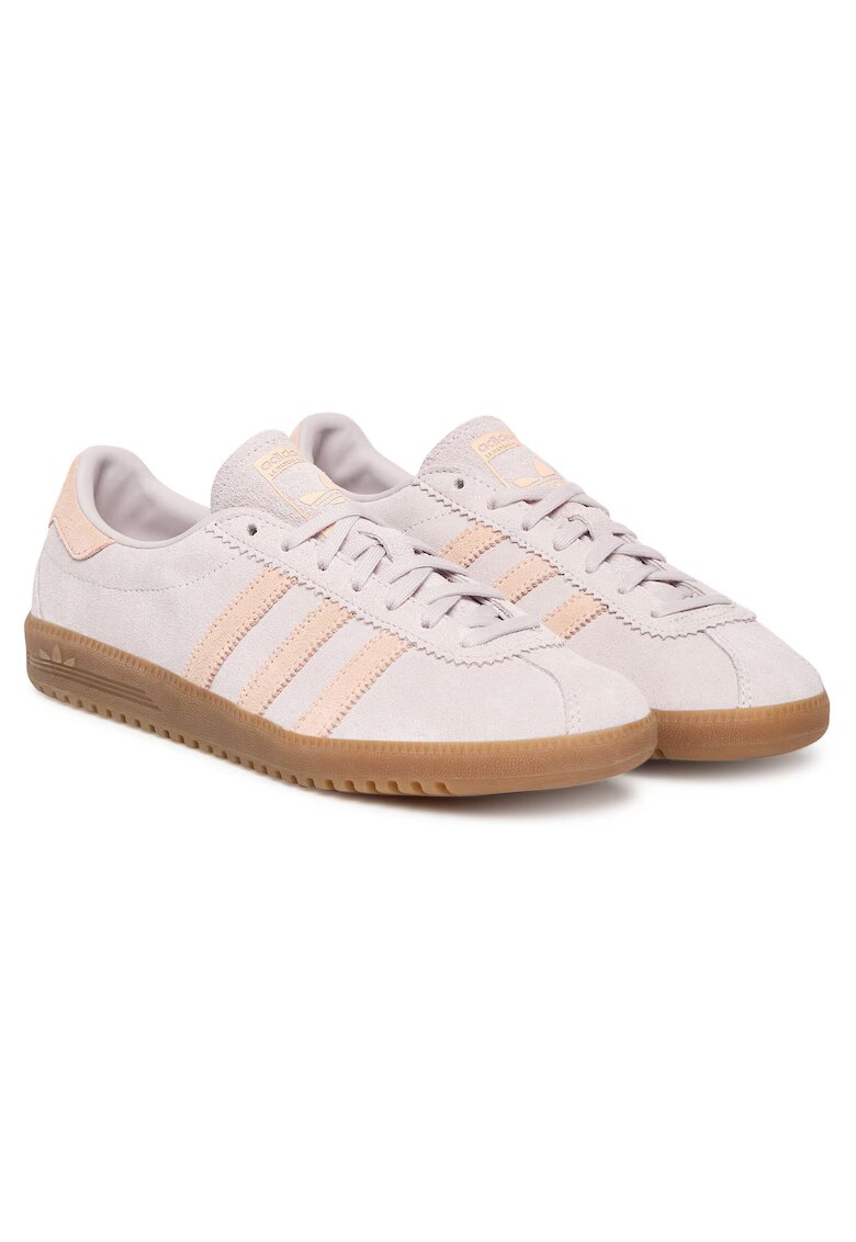 adidas Дамски кецове - естествена кожа - розови - за жени