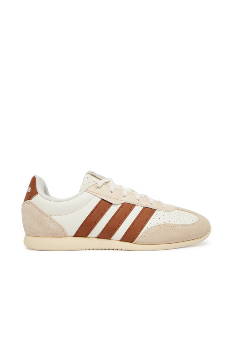 adidas Дамски маратонки - екологична кожа - бежови - удобни