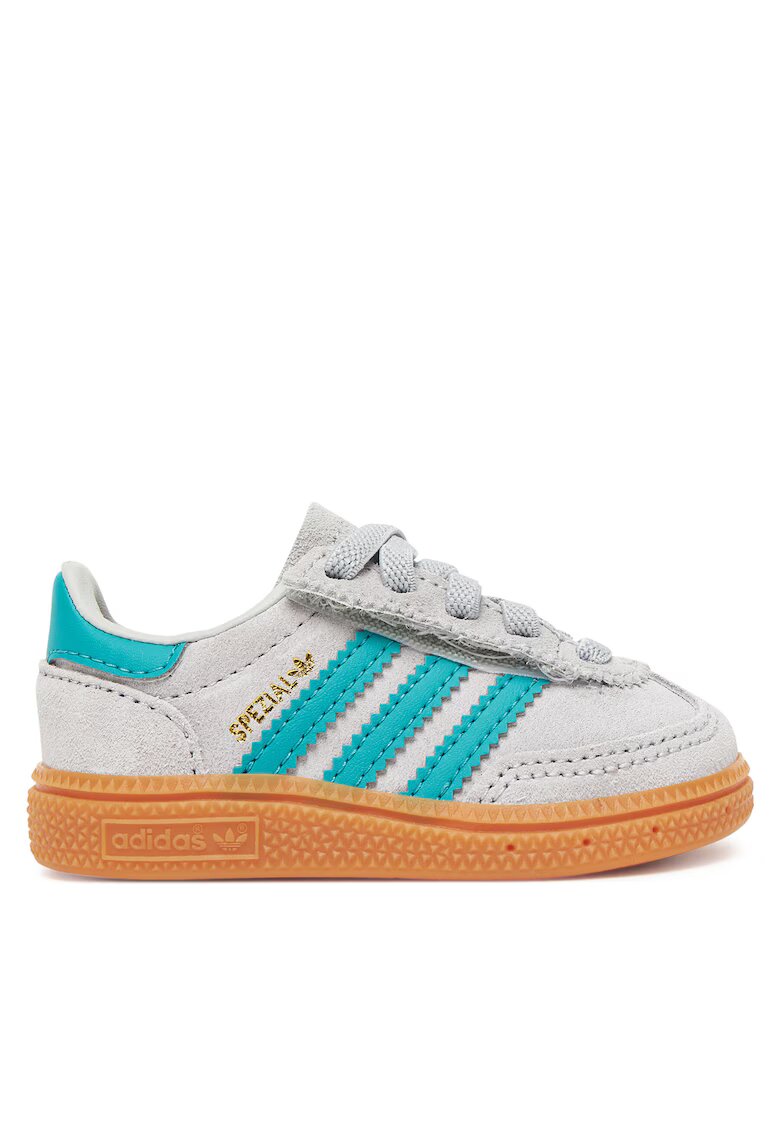 adidas Детски спортни обувки - Originals - велур - сиви - система за закопчаване с велкро
