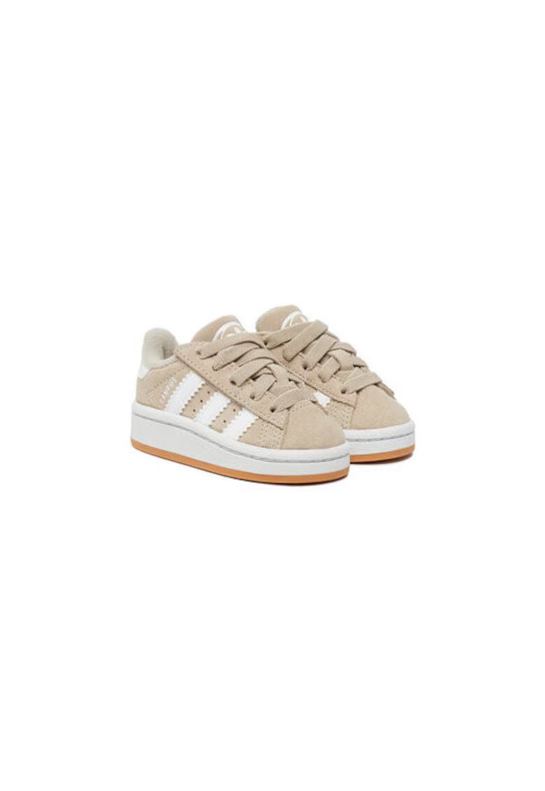 adidas Маратонки велурена кожа - с лого