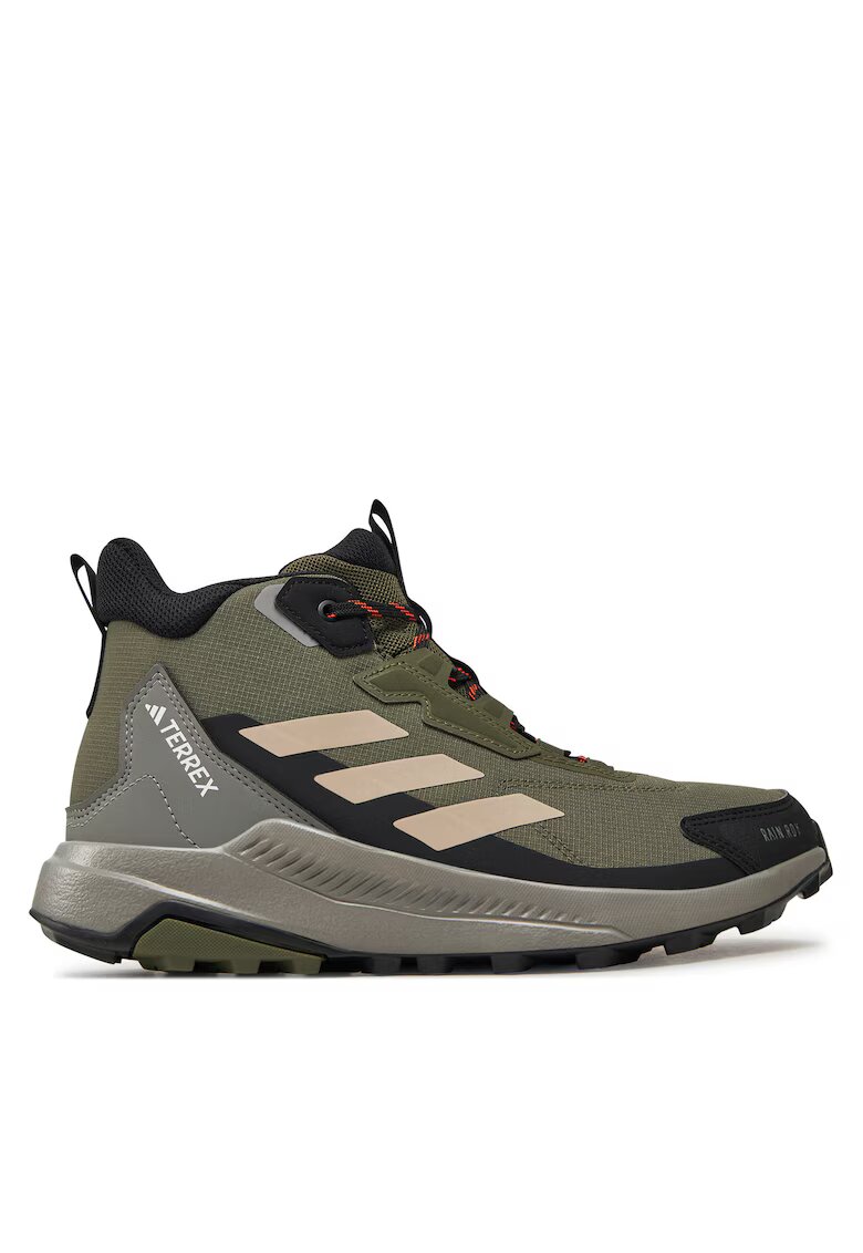 adidas Мъжки спортни обувки Terrex Anylander Mid - зелени - синтетичен материал
