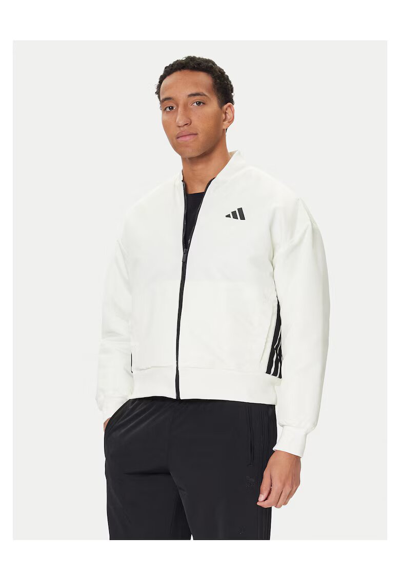 adidas Мъжко бомбър яке бяло