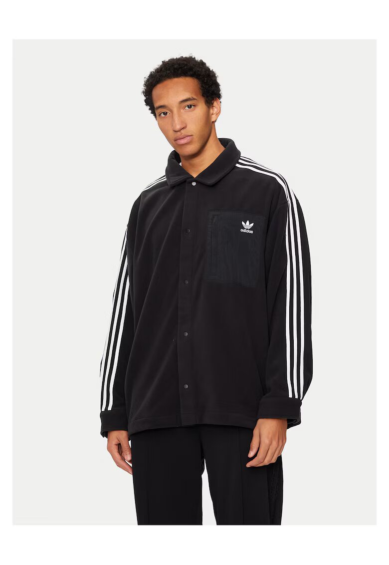 adidas Мъжко яке черно - полар