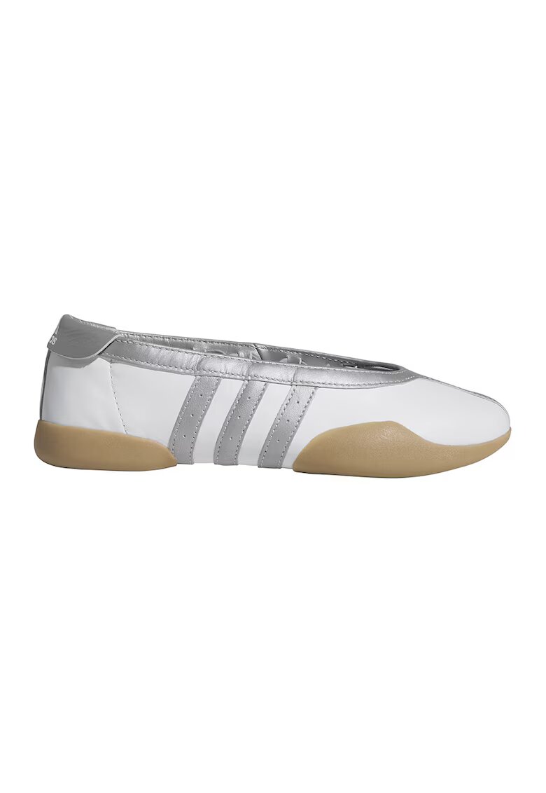 adidas Originals Кожени маратонки Taekwondo Mei Ballet - Бял/Сребрист