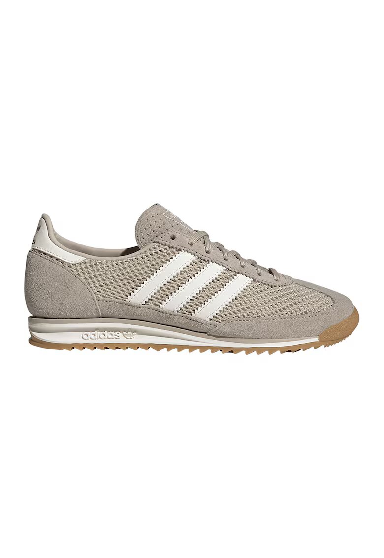 adidas Originals Маратонки SL72 с велур - Бял/Светло