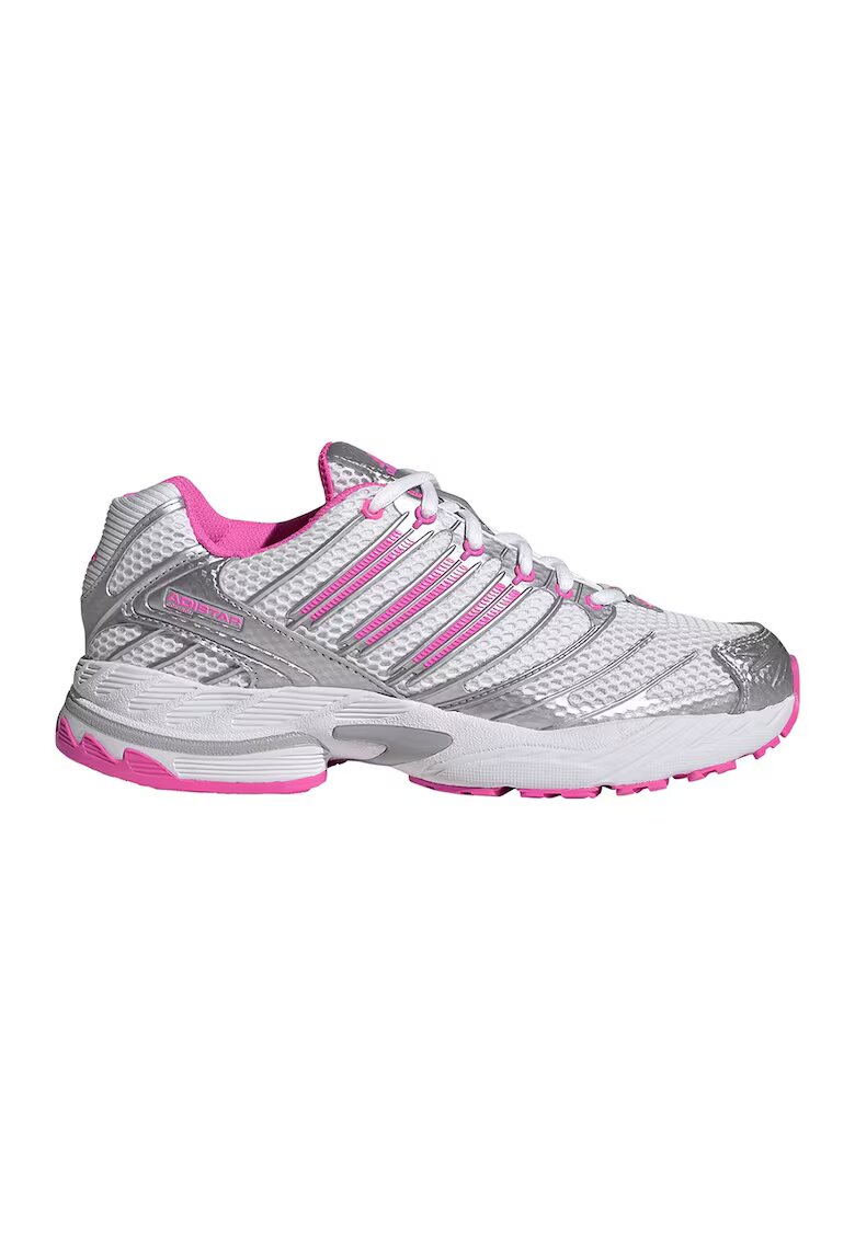 adidas Originals Спортни обувки Adistar Control 3 с мрежести зони - Светло сив/Яркорозово/Сребрист