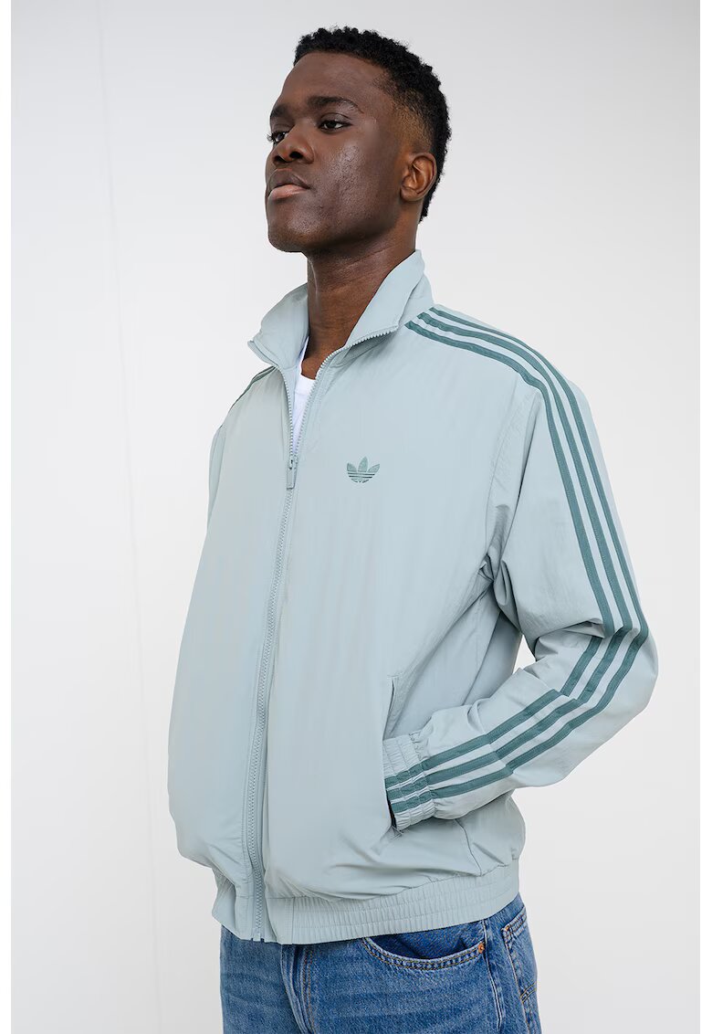 adidas Originals Суитшърт Firebird с цип и еластични краища