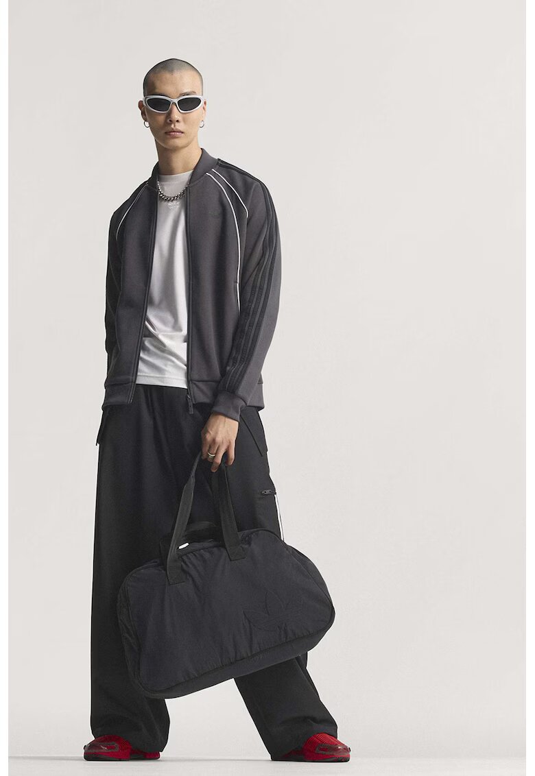 adidas Originals Суитшърт с цип и бейзболна яка