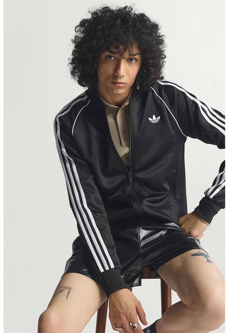 adidas Originals Суитшърт с цип и лого
