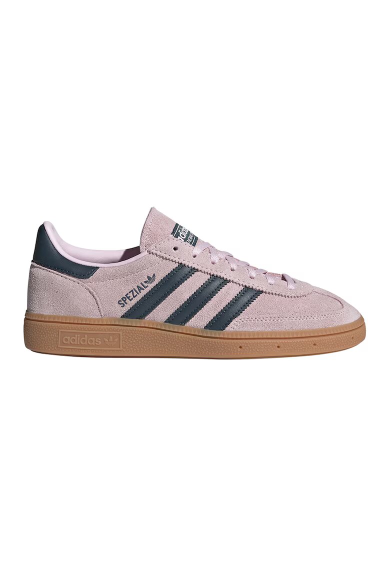 adidas Originals Велурени хандбал обувки Spezial - Пастелнорозов/Въглен сиво