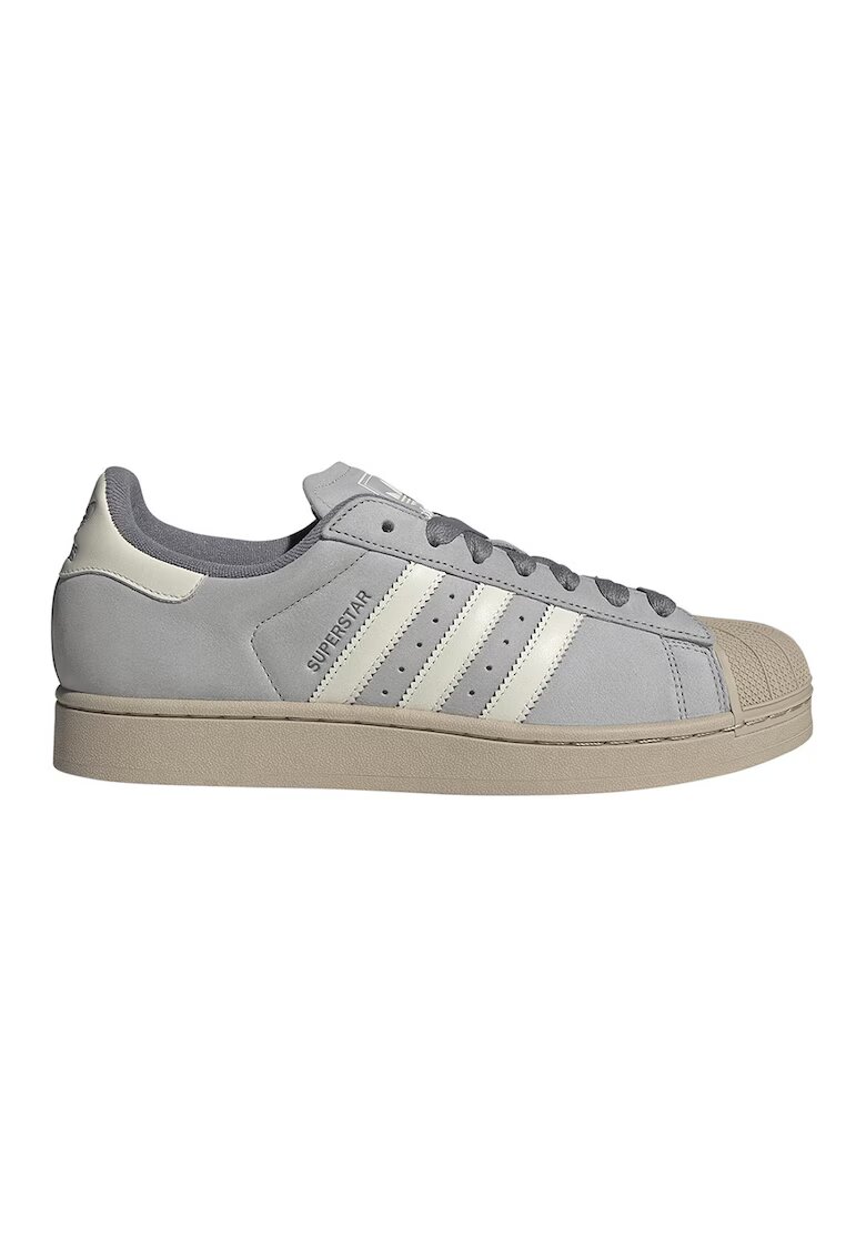 adidas Originals Велурени кецове Superstar II - Прашно синьо/Тъмнобежово