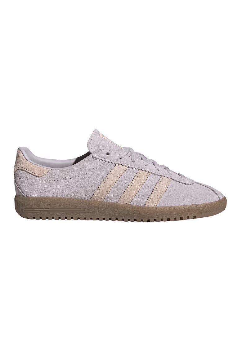 adidas Originals Велурени спортни обувки Bermuda - Лилав/Карамел/Прашно розово