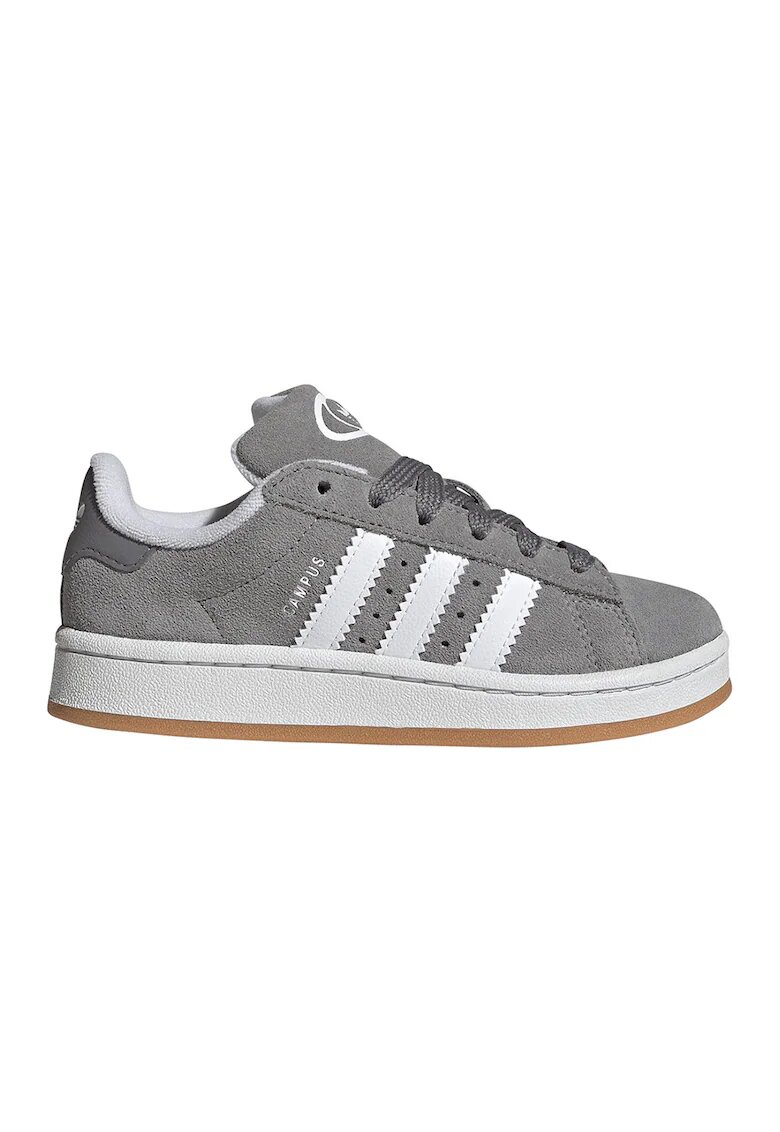 adidas Originals Велурени спортни обувки Campus 00s - Сив/Бял