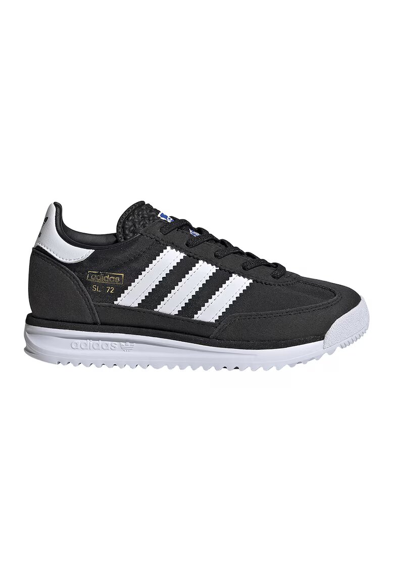 adidas Originals Велурени спортни обувки SL '72 RS - Бял/Черен