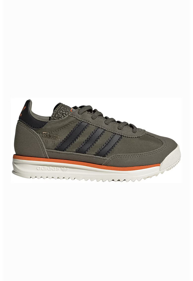adidas Originals Велурени спортни обувки SL '72 RS - Черен/Тъмно