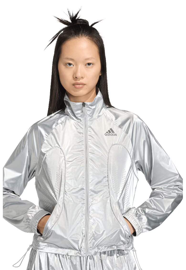 adidas Originals Яке с метализиран ефект