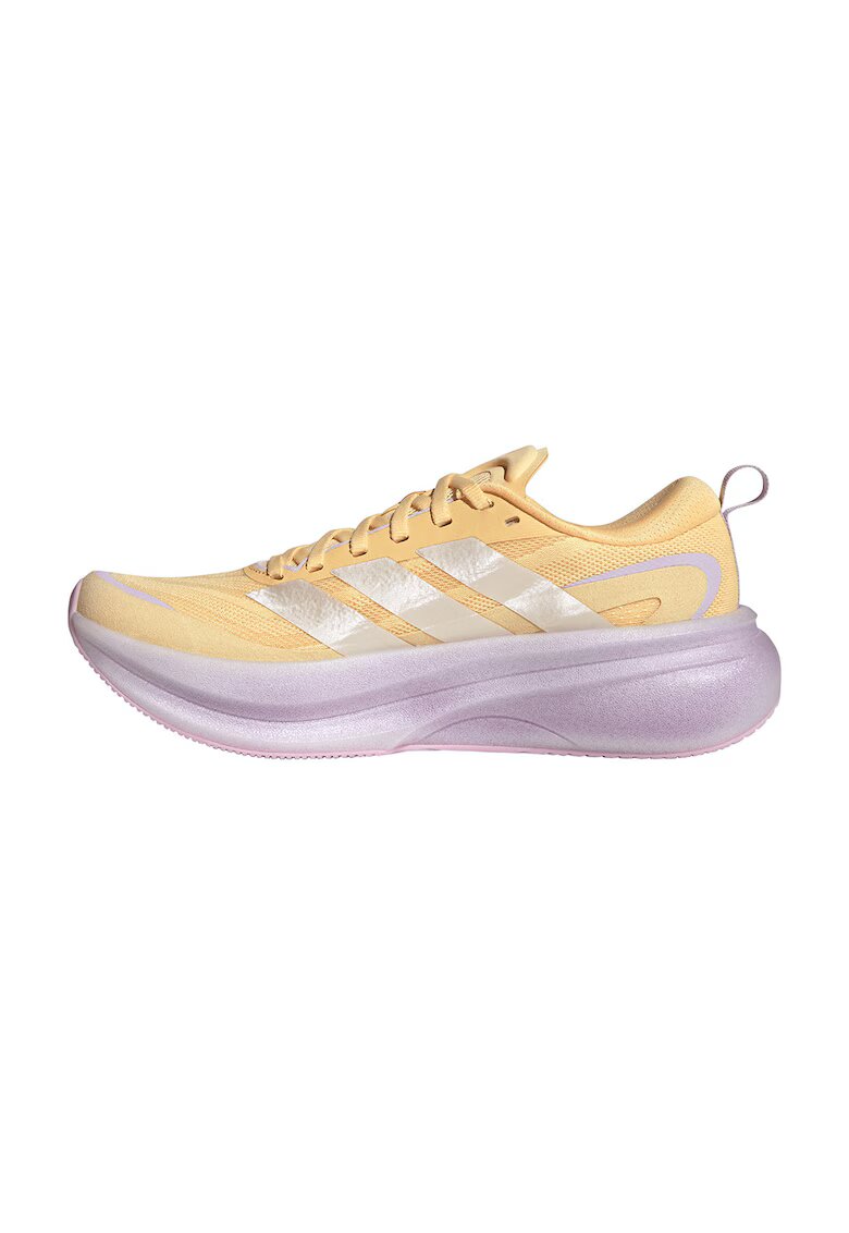 adidas Performance Маратонки Supernova - Бял/Бледооранжев