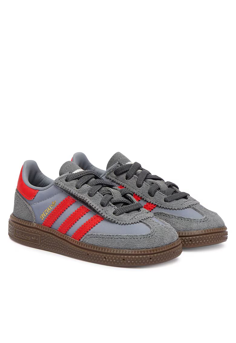 adidas Спортни обувки за деца - естествена кожа - сиви - технология Ortholite