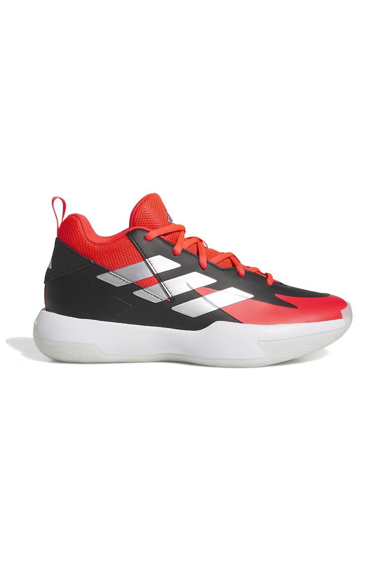 adidas Sportswear Баскетболни обувки Cross 'Em Up до глезена - Черен/Аленочервен