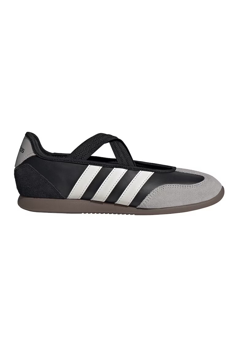 adidas Sportswear Кожени спортни обувки Barreda Mary Jane - Черен/Светло кафяво/Мръснобял