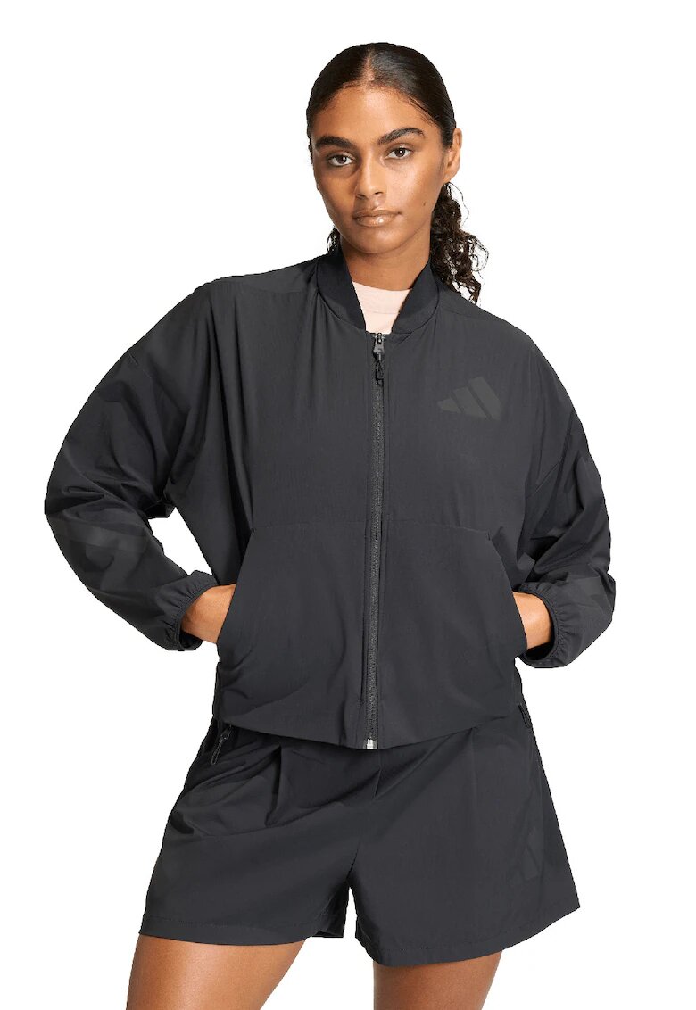 adidas Sportswear Олекотено свободно яке Z.N.E с ниска овална яка