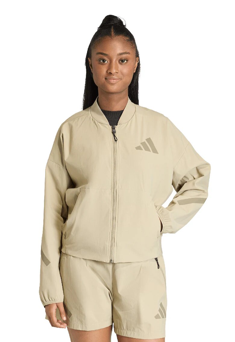 adidas Sportswear Олекотено свободно яке Z.N.E с ниска овална яка