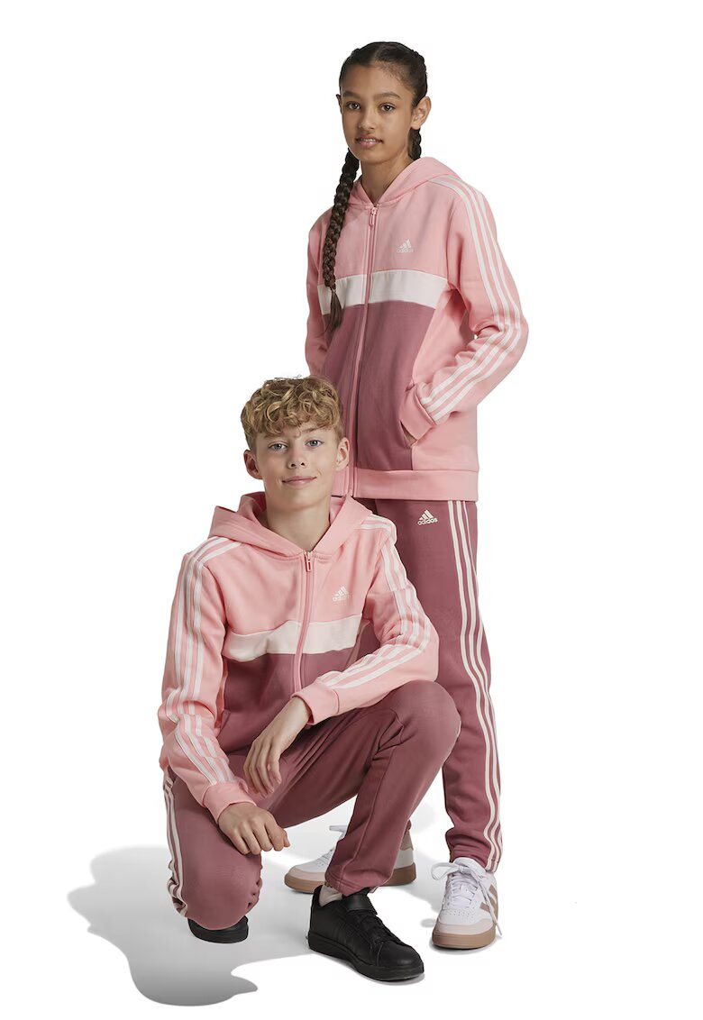 adidas Sportswear Спортен екип с цип и цветен блок