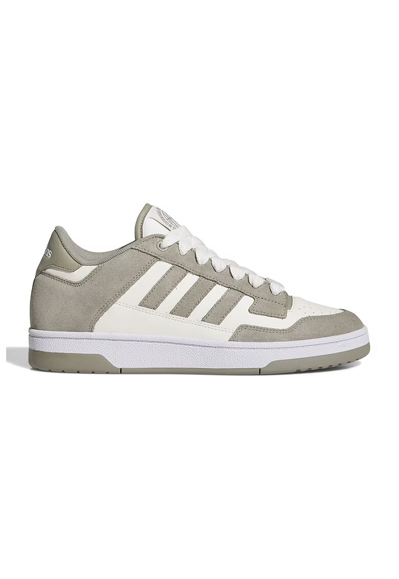 adidas Sportswear Спортни обувки Rapid Court с велур - Сив/Мръснобял
