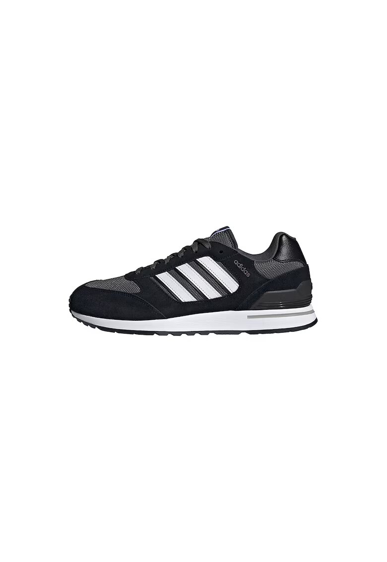 adidas Sportswear Спортни обувки Run 80s с велур - Черен/Tъмносив