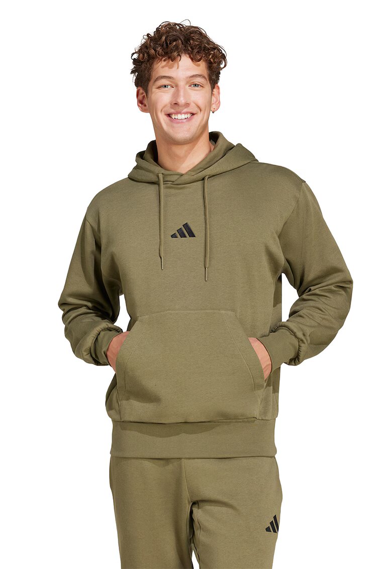 adidas Sportswear Стандартно худи Feelcozy с джоб кенгуру