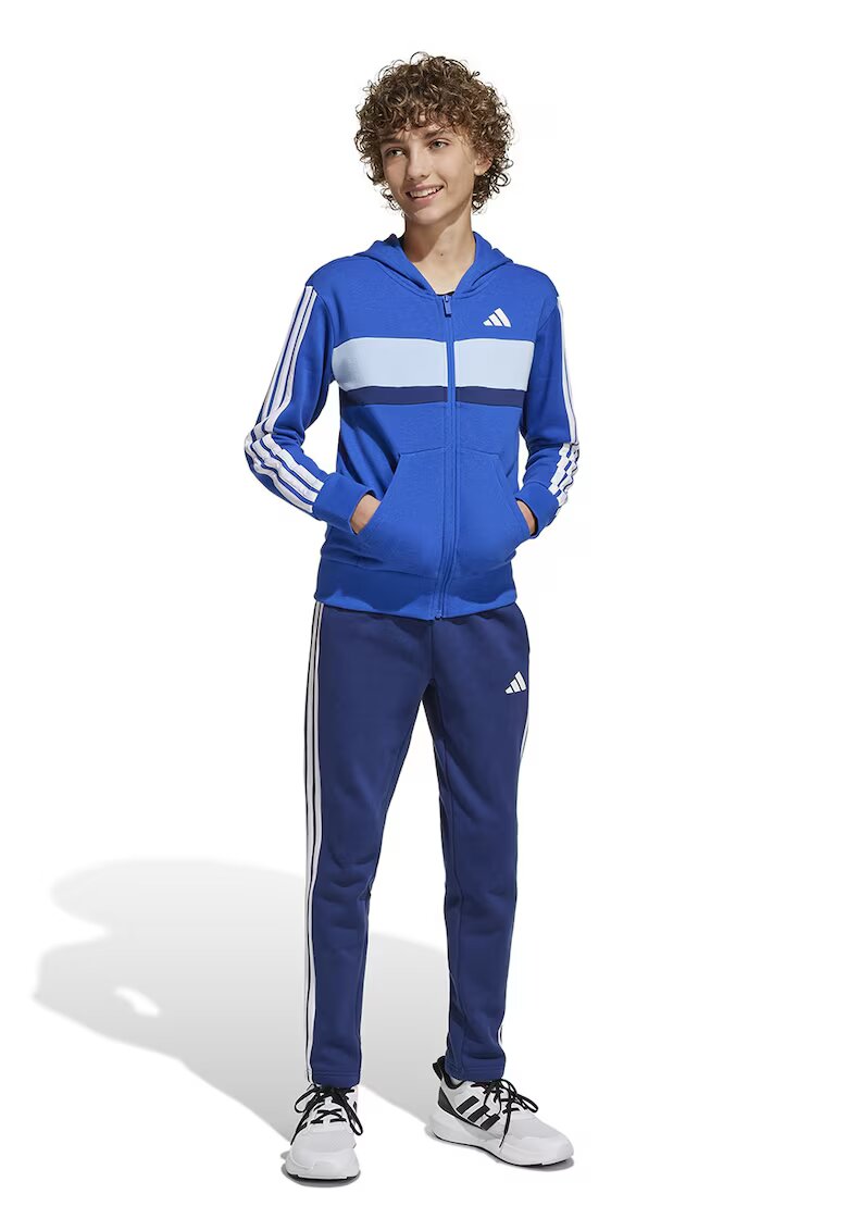 adidas Sportswear Худи с дълги ръкави с лого - Пастелносин/Кралско Синьо/Бял