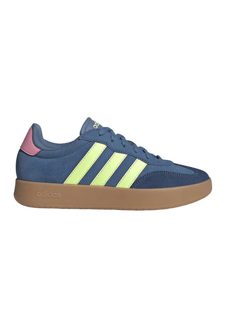 adidas Sportswear Велурени спортни обувки Barreda със синтетика - Тъмносин/Светлорозов/Шам фъстък зелено
