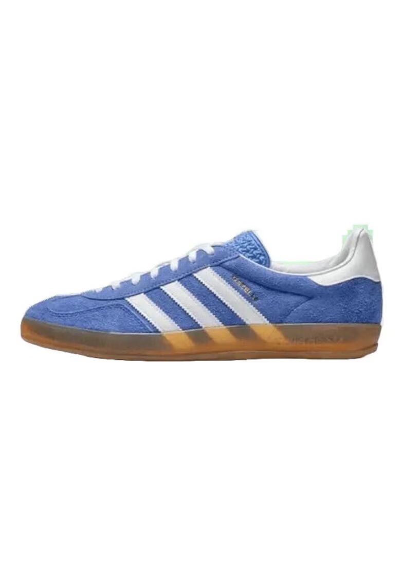 adidas Вътрешни спортни обувки Gazelle - Blue Fusion - синтетична кожа - гумена подметка