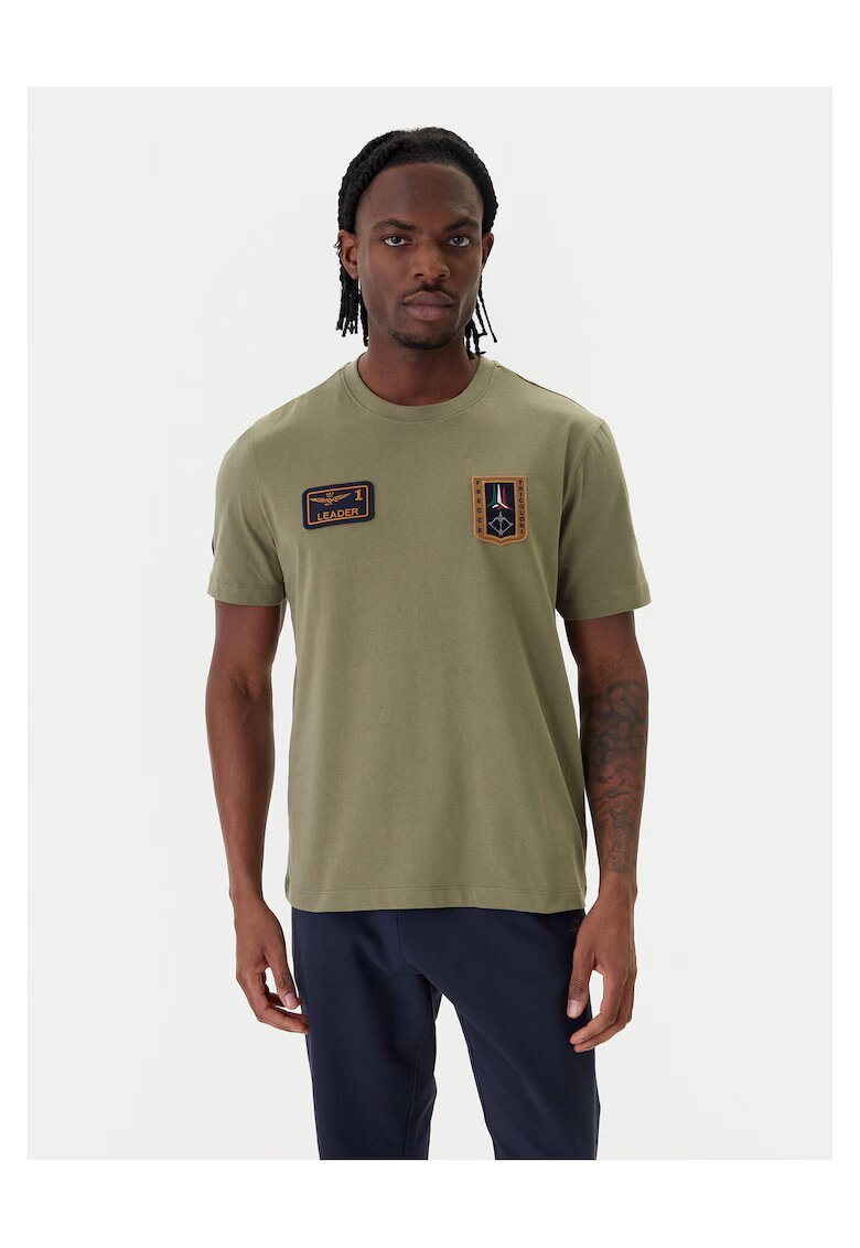 Aeronautica Militare Мъжка тениска - зелена -