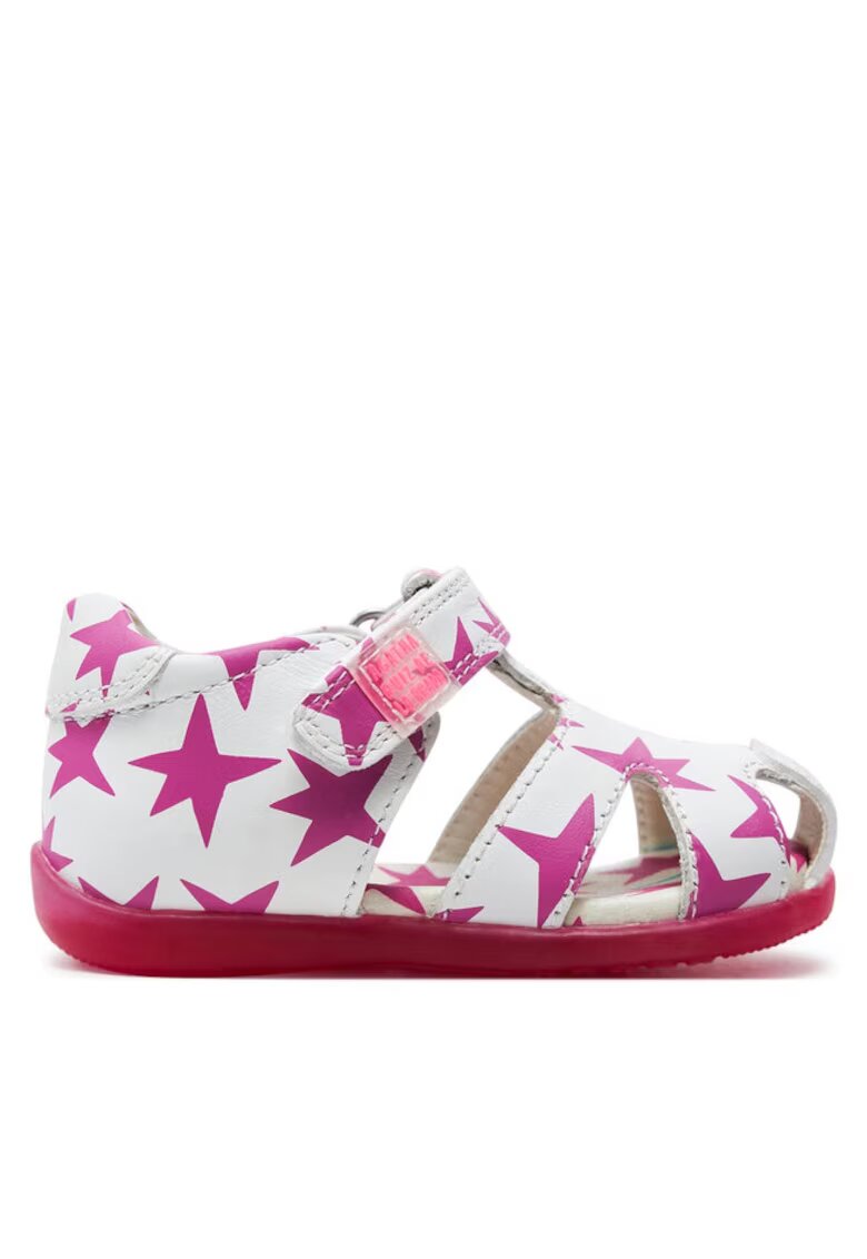 Agatha Ruiz de la Prada Детски спортни обувки 303695491 - Естествена кожа - Розов/Бял