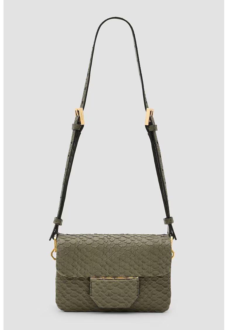 AllSaints Чанта Jupiter от змийска коже