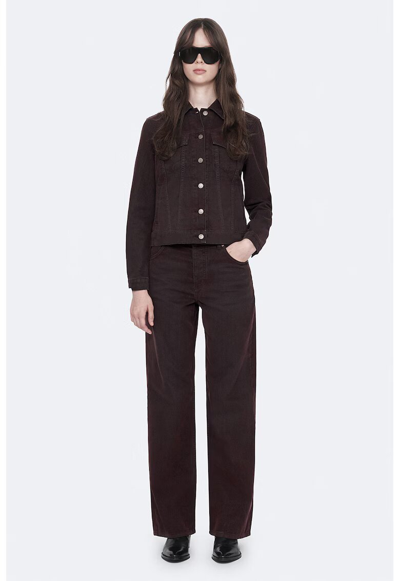 AllSaints Дънки Lou с висока талия