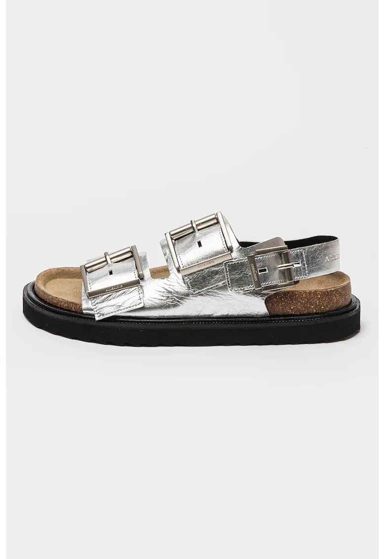 AllSaints Кожени сандали с тока