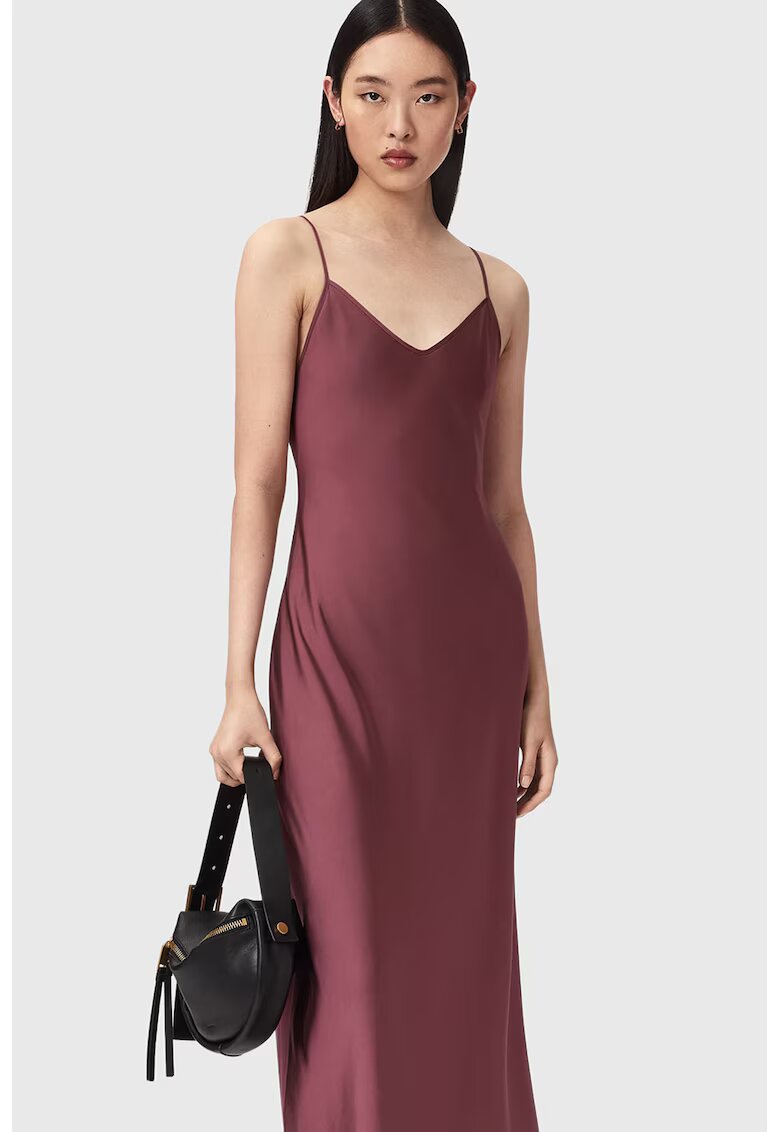AllSaints Сатинирана рокля Bryony