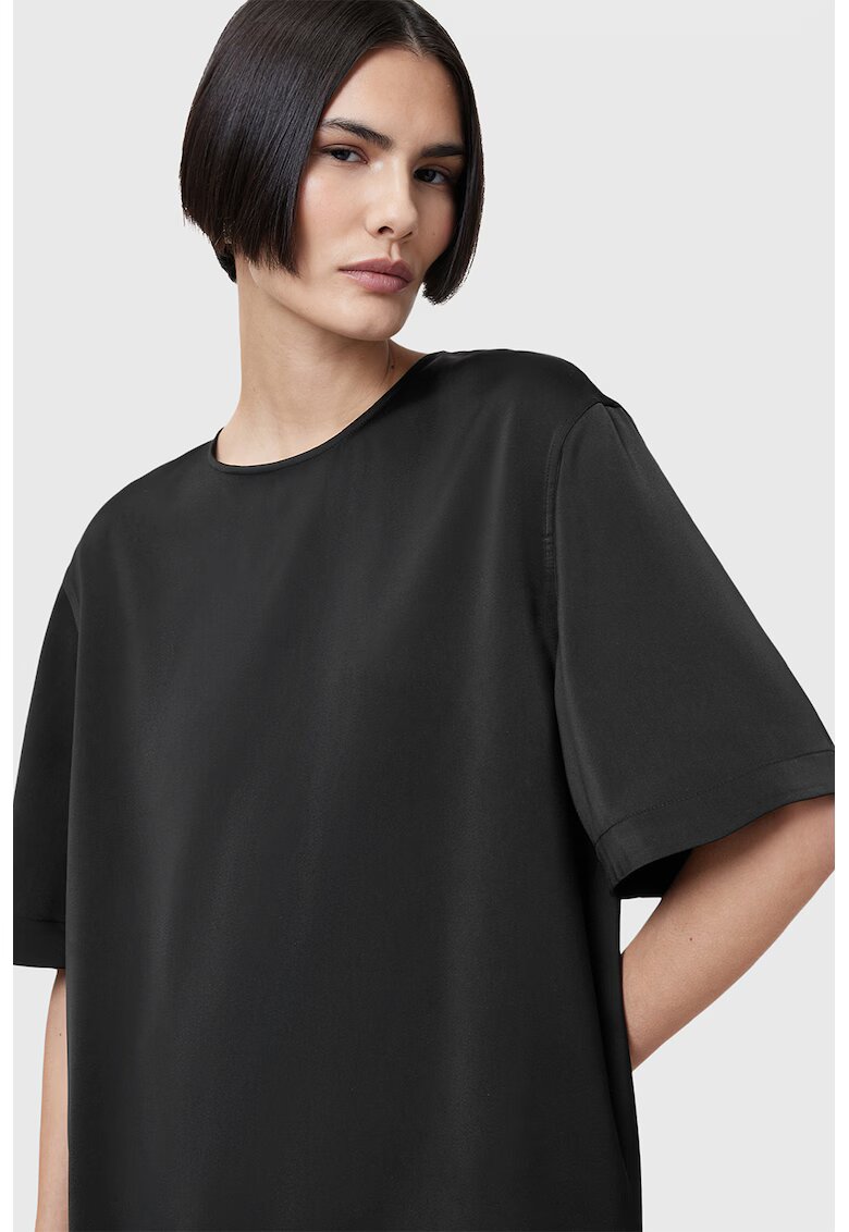 AllSaints Сатинирана свободна тениска Amelie