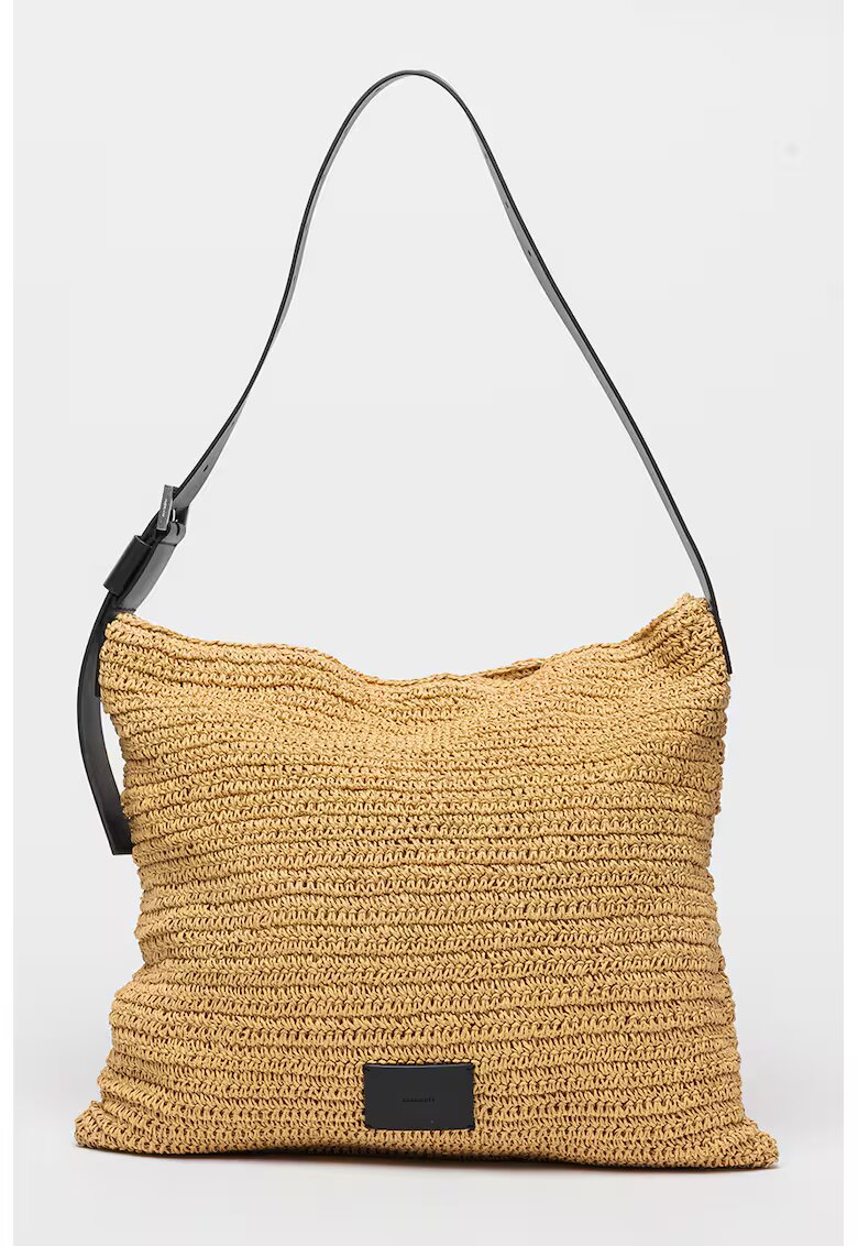 AllSaints Сламена хобо чанта Asha