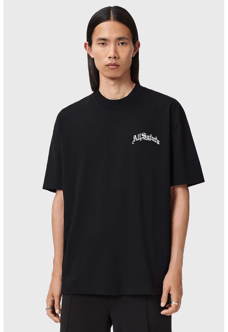 AllSaints Уголемена тениска Descent