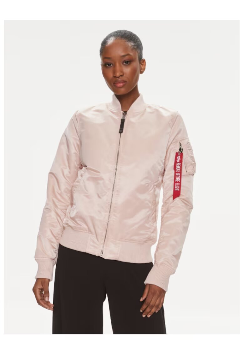 Alpha Industries Дамско бомбър яке - 303299668 - Найлон